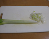 鳥胸肉とザーサイと長ねぎの中華和え作り方2写真