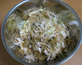 鳥胸肉とザーサイと長ねぎの中華和え作り方4写真