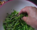 オモニ♬大根間引き菜で胡麻たっぷりナムル作り方7写真