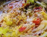 塩レモンで旨☆白菜と豚肉のミルフィーユ鍋作り方5写真