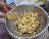 子どものおやつに★野菜たっぷりお好み焼き作り方4写真