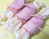 お弁当に♡えのきベーコン巻き作り方1写真
