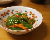 お弁当に☆ピーマンと人参の照り焼き作り方3写真