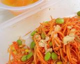 弁当に！簡単ニンジンしりしり卵ピザ♡作り方1写真