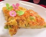 弁当に！簡単ニンジンしりしり卵ピザ♡作り方7写真