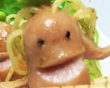 髪の生えたソーセー人☆ハロウィンにも作り方6写真