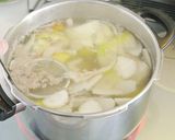 簡単!秋の味覚秋鮭☺鮭のあら汁作り方3写真