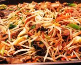 簡単★家族みんなで、ホルモン焼きうどん♫作り方6写真