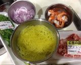 そうめんかぼちゃでヤムウンセン作り方1写真