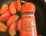 クミンとトマトの卵とじ作り方4写真