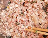 豆腐ハンバーグ 箸でこねる！塩レモンいり作り方4写真