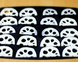 蓮根の豚はさみ焼き☆スチームロースター☆作り方1写真