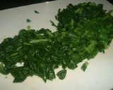 ほろ苦☆大根の葉炒め煮♪作り方1写真