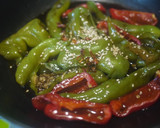 TVでやってた甘長とうがらしの甘辛煮♪作り方5写真