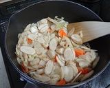 根菜のクリームスープ作り方4写真
