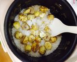 ☆栗の塩おこわ☆炊飯器で簡単！作り方4写真
