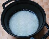 ストウブご飯 簡単１合 14cm作り方2写真