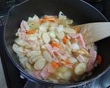 根菜のクリームスープ作り方5写真