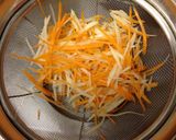 チヂミ風♪青パパイヤの卵焼き作り方1写真