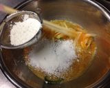 チヂミ風♪青パパイヤの卵焼き作り方6写真