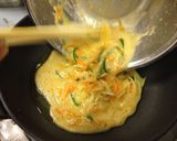 チヂミ風♪青パパイヤの卵焼き作り方7写真