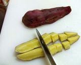 フライパンで出来る!サツマイモのグラタン作り方3写真