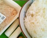 残りご飯で簡単中華粥☆万能ダレが決め手作り方1写真
