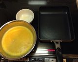 出汁が滴るだし巻き卵作り方3写真