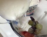 ブドウ×グレフル×バナナのスムージー作り方4写真