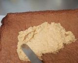 大豆粉 豆乳ココアロールケーキ作り方13写真