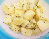 簡単♡レンジでチンするだけのりしおポテト作り方5写真