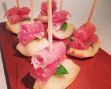 桃と生ハムのピンチョス作り方9写真