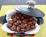 ストウブで焼き栗　ポン栗作り方3写真
