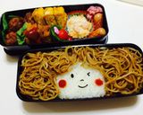 やきそばガール☆キャラ弁作り方3写真