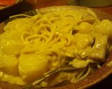 エリンギと馬鈴薯のシチュークリームパスタ作り方5写真