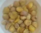 秋の味☆簡単♪栗の甘露煮★作り方2写真