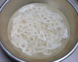 レンコンきんぴら作り方1写真