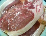 柔らか豚肉ロース生姜焼き・焦がし醤油作り方1写真