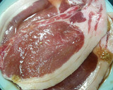 柔らか豚肉ロース生姜焼き・焦がし醤油作り方1写真
