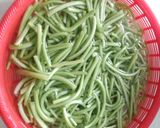 さつまいものつる甘辛きんぴら作り方1写真