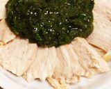 簡単＆ヘルシー♡鶏むね肉のめかぶソース作り方6写真
