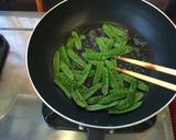 さやえんどうの白だしバター炒め作り方2写真
