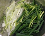 簡単10分☆葱と豆腐の搾菜ごまスープ作り方1写真