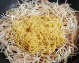 満腹確定♪モヤシ豚トロ焼きそば作り方3写真