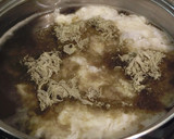 とろろ昆布とかまぼこのスープ作り方1写真