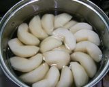 秋の味覚No.2　梨のコンポート作り方2写真