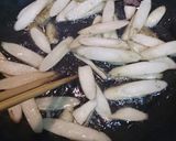 牛肉とごぼうの炒めもの作り方1写真