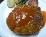 クッキングトマトソースで・煮込ハンバーグ作り方9写真