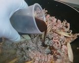 牛肉とごぼうの炒めもの作り方3写真