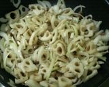 ●パスタ●れんこんとしめじ・しょうゆ味♡作り方4写真